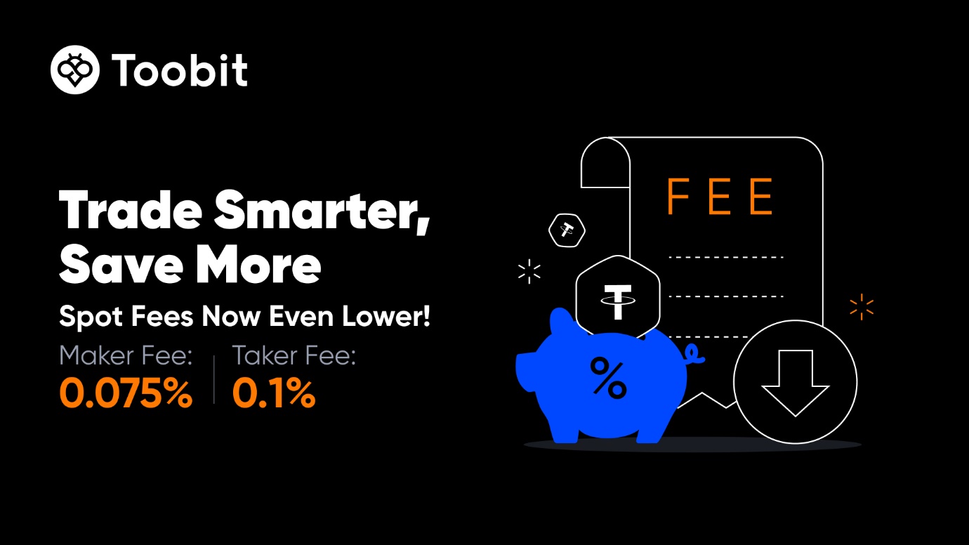 صرافی توبیت قیمت های بهتری را با کارمزد معاملات اسپات کمتر معرفی می کند