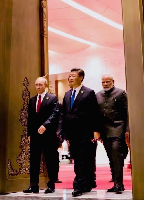 پوتین ترامپ مودی