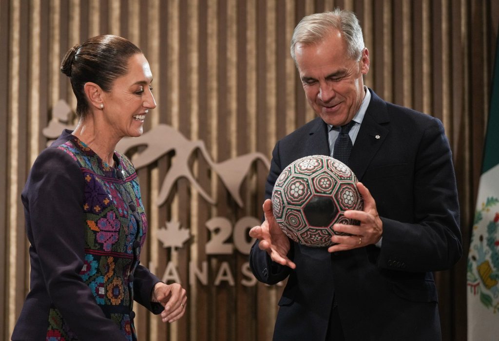 رئيس جمهور مکزیک و نخست وزیر کانادا