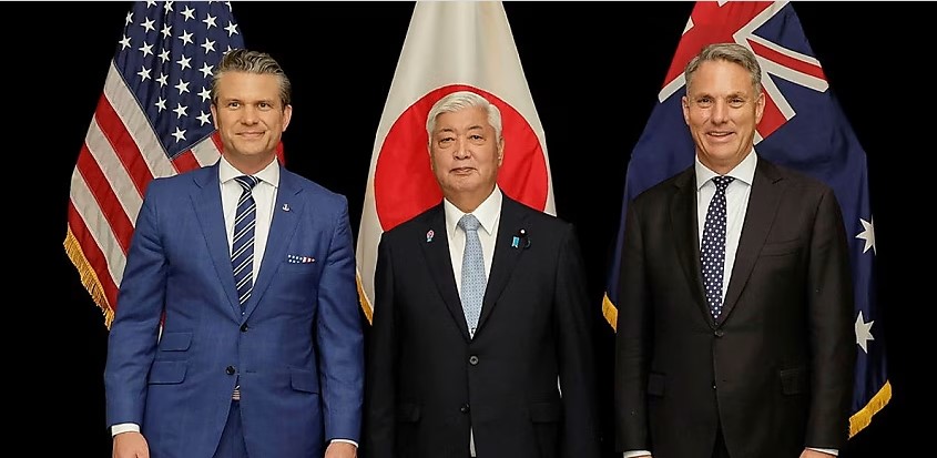 ژاپن+استرالیا+امریکا