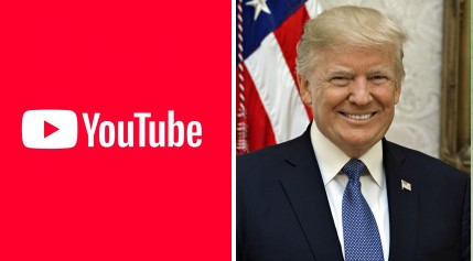 ترامپ+یوتیوب