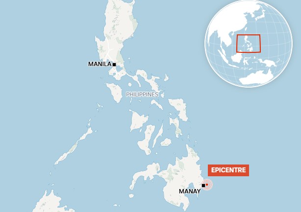 زلزله فلیپین