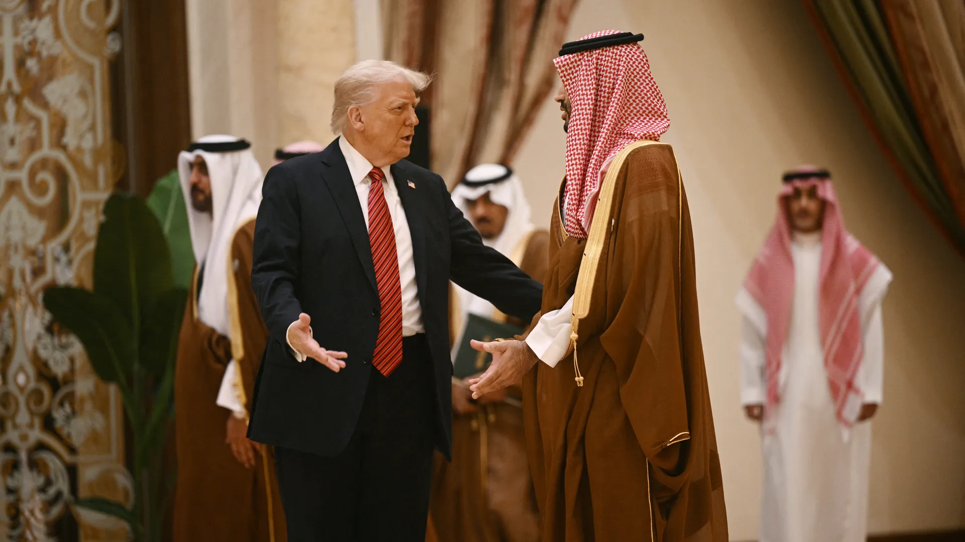 بن سلمان+ترامپ