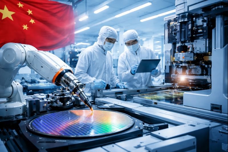 الزام استفاده از 50 درصد تجهیزات داخلی در صنعت نیمه‌رسانا چین