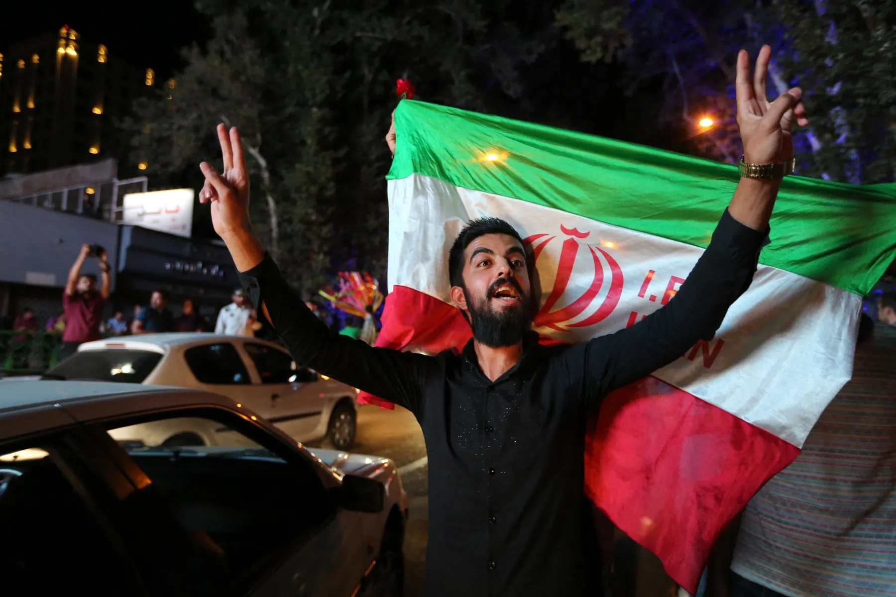 شادی پس از توافق هستهای برجام