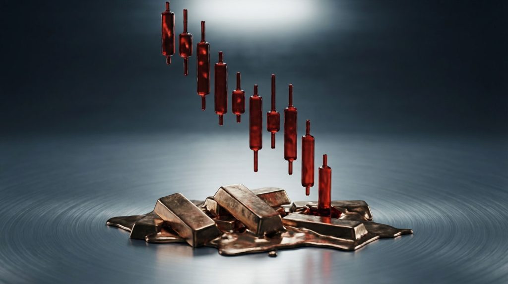 سقوط طلا، سقوط نقره