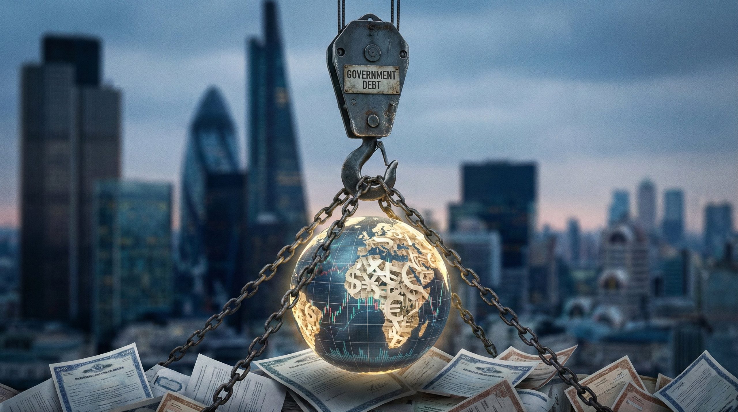 اقتصاد جهانی در دام بدهی دولتی