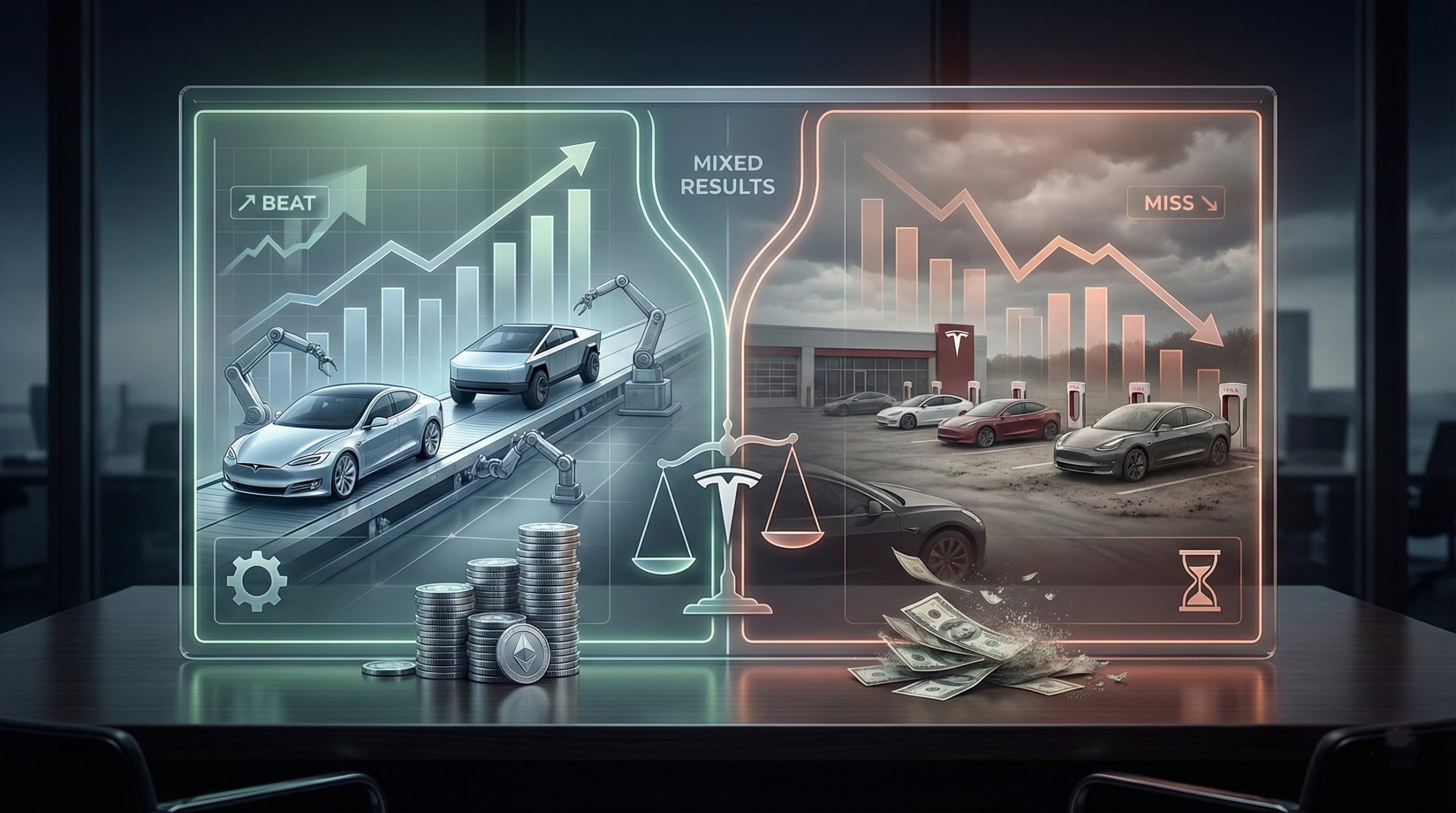 گزارش درامدی سه ماهه چهارم تسلا