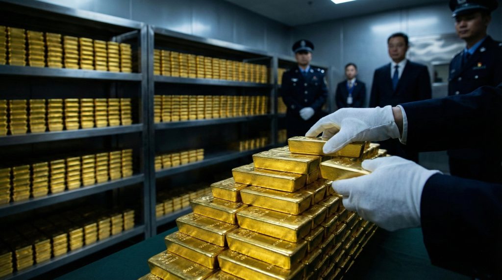 تداوم افزایش ذخایر طلای چین