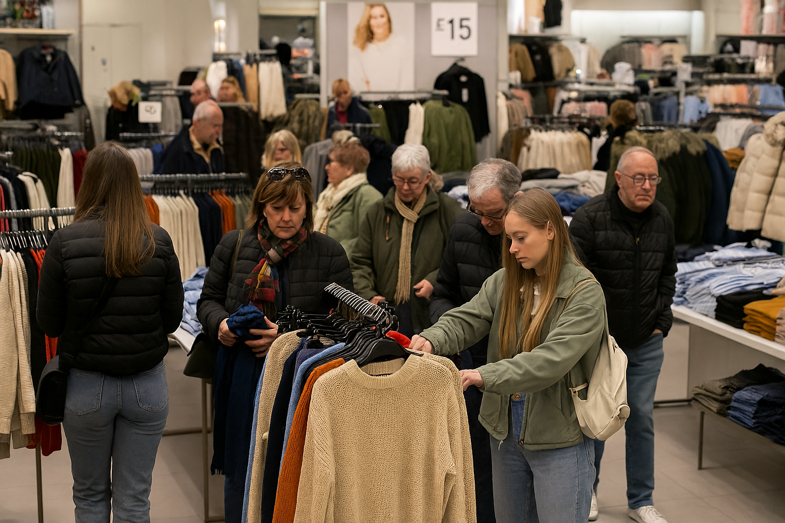 رشد خرده فروشی بریتانیا