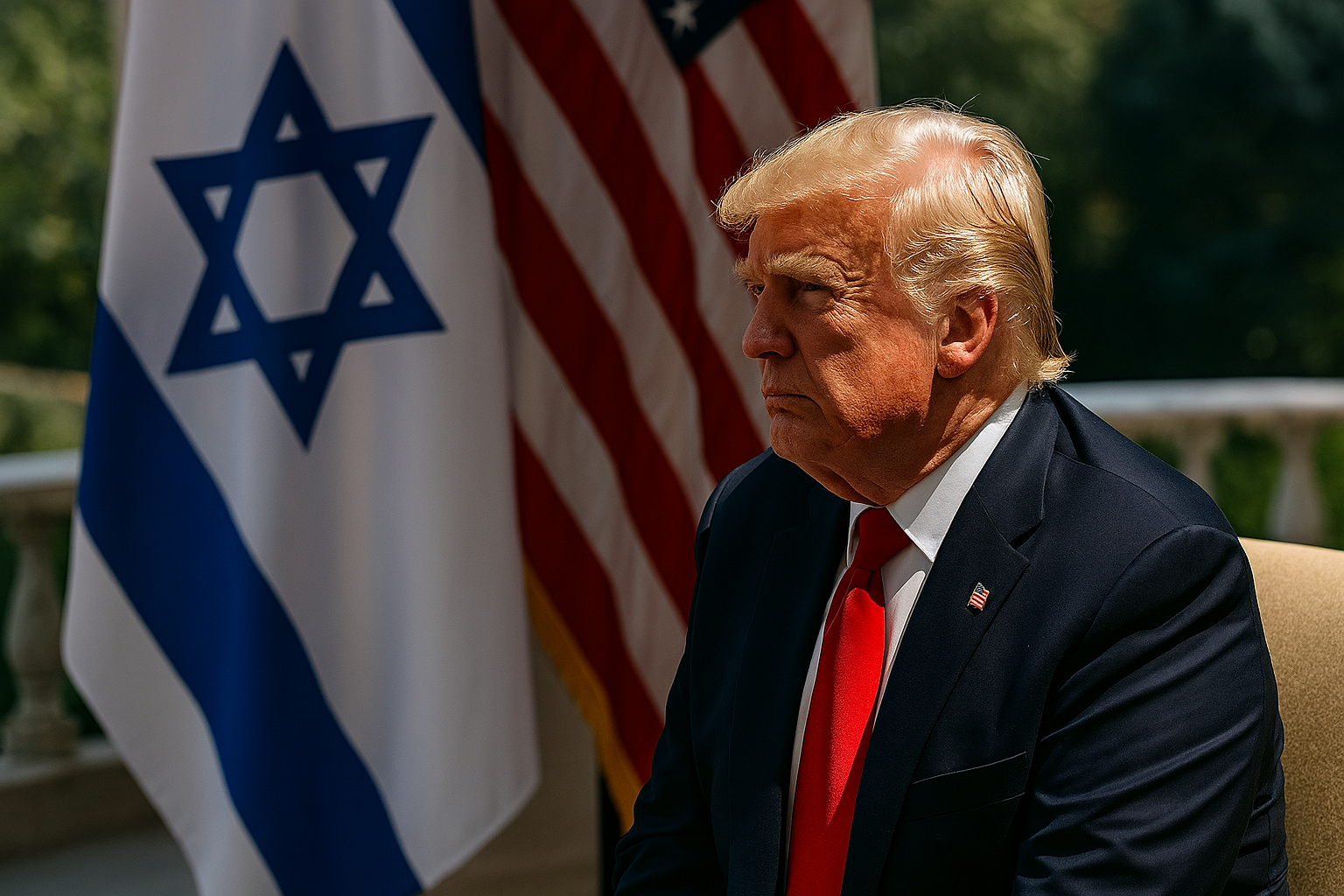 ترامپ+اسرائیل+کرانه باختری