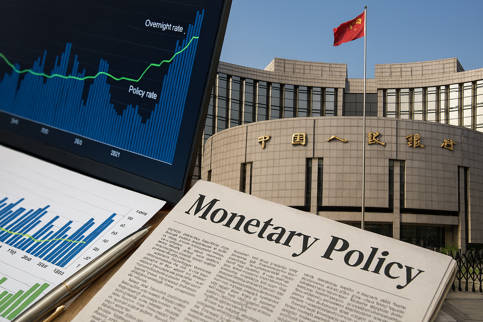 سیاست پولی بانک خلق چین