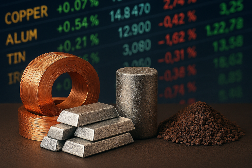 بازار فلزات ۲۷ بهمن ۱۴۰۴