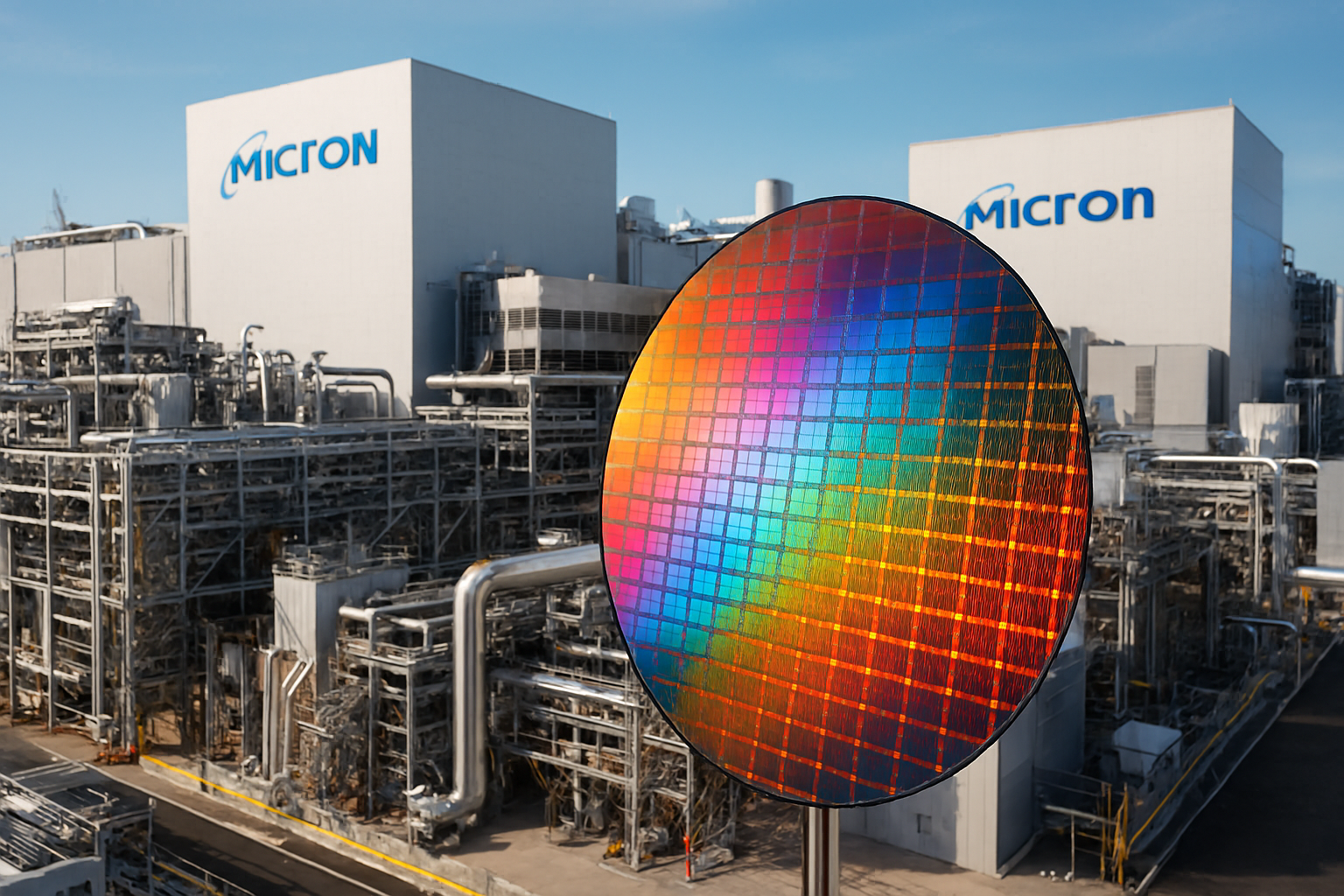 سرمایه‌گزاری عظیم شرکت میکرون