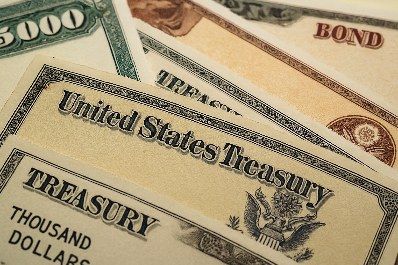 اوراق قرضه خزانه‌داری امریکا