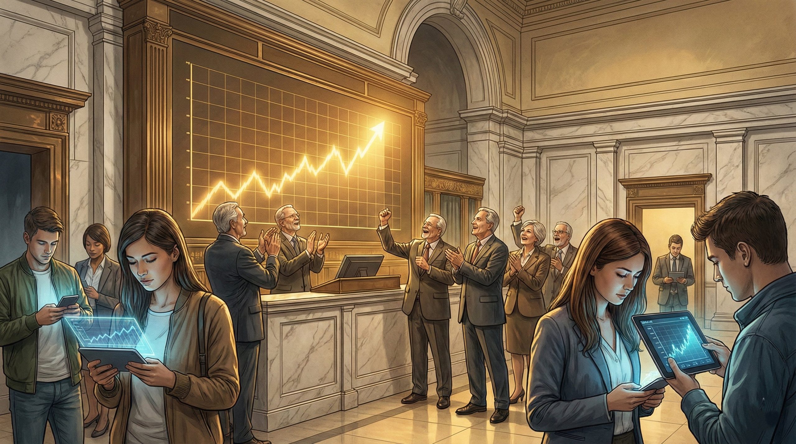 شاخص داوجونز رکورد زد