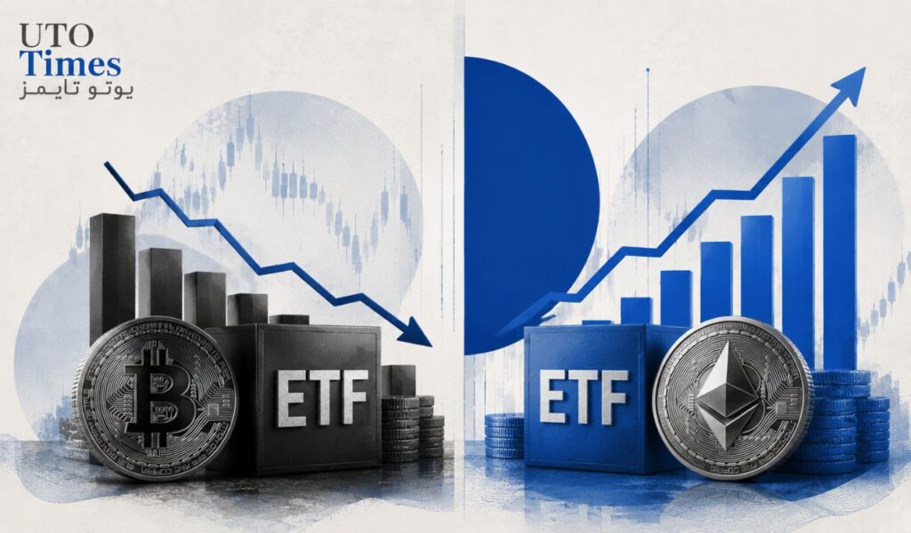 افت حجم ETF بیت کوین | در مقابل افزایش حجم ETFهای اتریوم