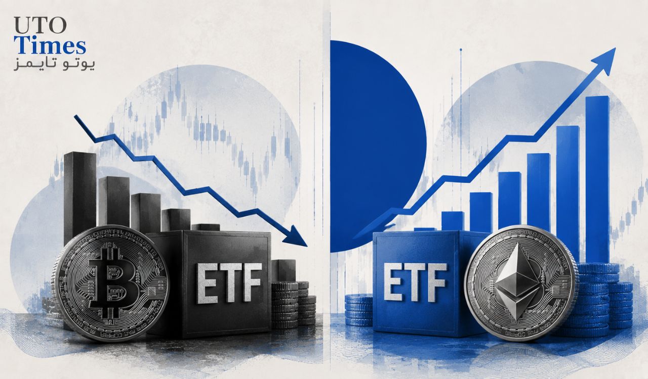 افت حجم ETF بیت کوین | در مقابل افزایش حجم ETFهای اتریوم