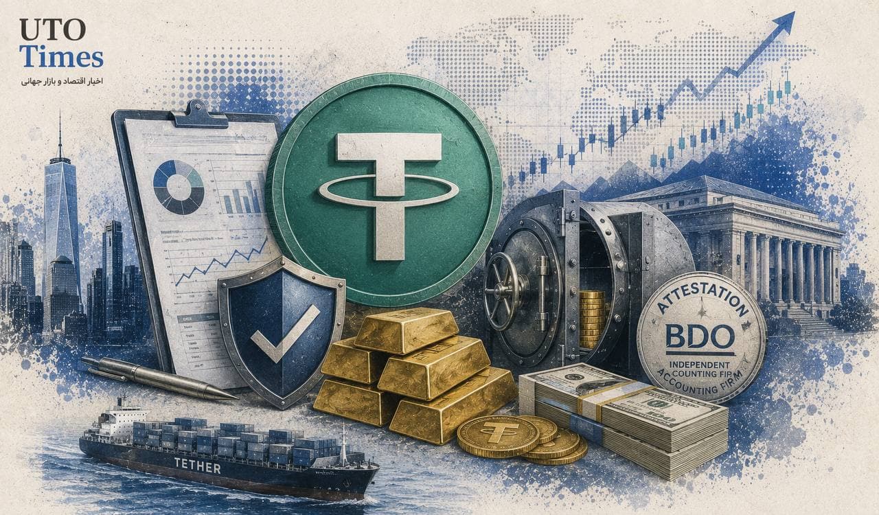 گزارش جدید تتر؛ سود میلیاردی و جهش ذخایر طلا