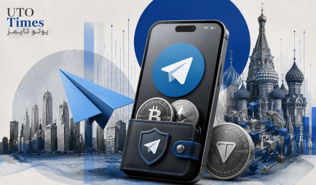 برنامه تلگرام برای راهاندازی کیف پول درونبرنامهای