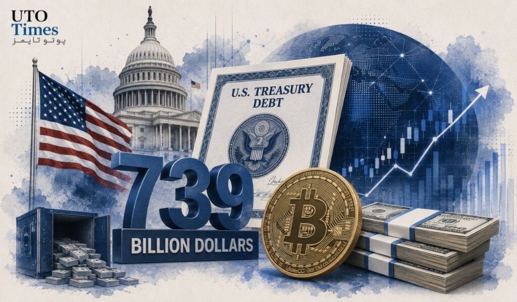 بدهی آمریکا به ۷۳۹ میلیارد دلار رسید؛ وضعیت بیتکوین چه میشود؟
