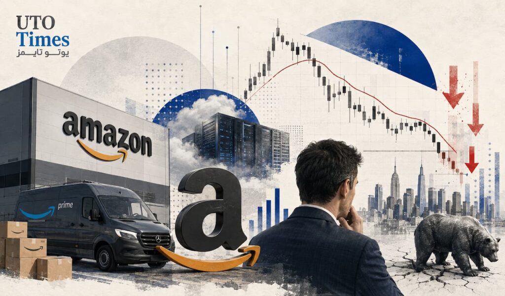۱۱ درصد افت سهام آمازون از رکورد تاریخی اوت
