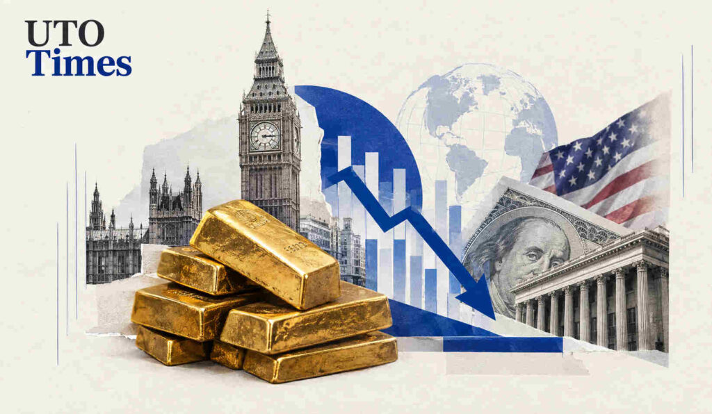 شمش‌های طلا؛ افت قیمت طلا برای پنجمین هفتهٔ پیاپی در حراج لندن هم‌زمان با افزایش بازده اوراق آمریکا