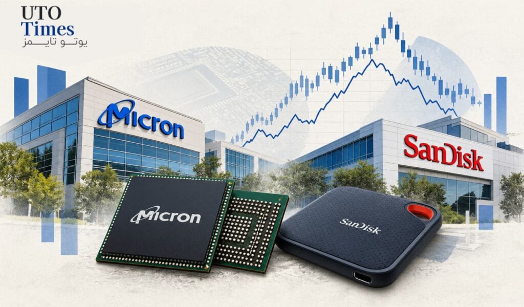سهام مایکرون و سندیسک؛ آیا پایان رونق تراشههای حافظه نزدیک است؟