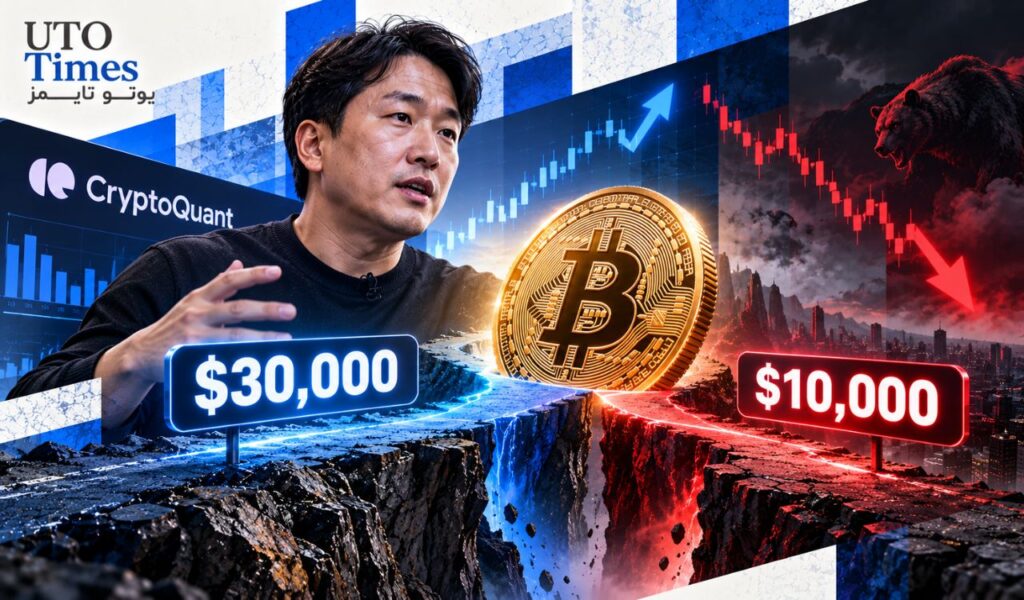 کف بیت‌کوین ۳۰ هزار دلار است یا ۱۰ هزار دلار؟ نظریه مدیرعامل کریپتوکوانت