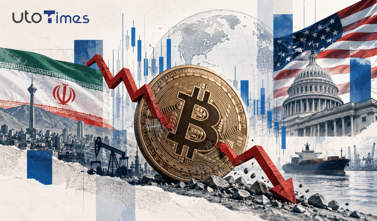 سقوط بیت‌کوین زیر ۸۰ هزار دلار با تنش ایران و آمریکا