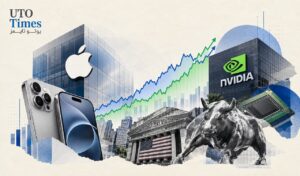 اپل برای پنجمین بار تاج ارزشمندترین شرکت بورس آمریکا را از انویدیا می‌گیرد