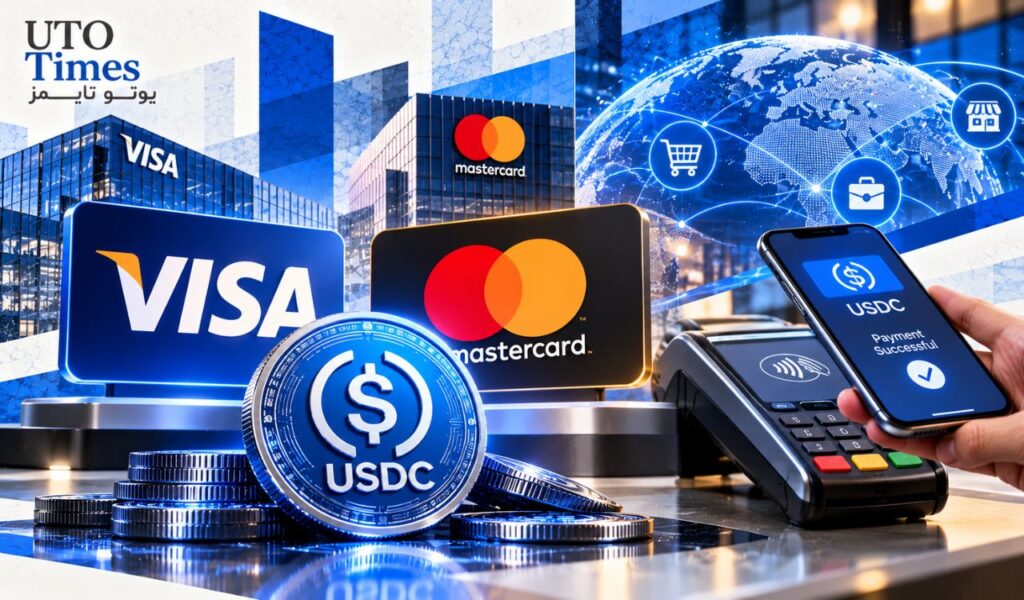 ویزا و مسترکارت پرداخت با USDC را آغاز کردند